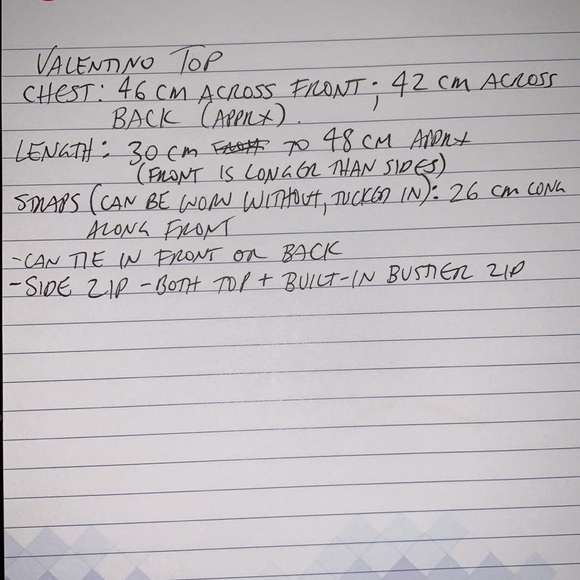 Valentino NEW Python camisole / bustier silk top - Picture 16 of 17